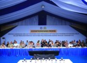 Kapolri Hadiri Pengungkapan 87 Kontainer Pelanggaran Ekspor Produk Turunan CPO