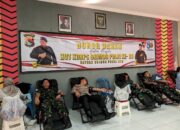 Satbrimob Polda NTB Gelar Donor Darah Sambut HUT ke-80 Korps Brimob Polri