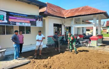 Semangat Kebersamaan Warnai Gotong Royong di Pagutan Timur