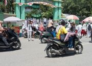 Personel Polsek Rasanae Barat Laksanakan Kegiatan Rawan Siang di Depan MTsN 1 Padolo