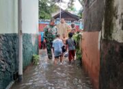 Pemukiman Ampenan Tengah Tergenang, Respons Cepat Babinsa Diapresiasi