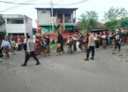 Jamin Ketertiban Arus Lalu Lintas, Polsek Sumbawa Amankan Prosesi Nyongkolan di Brang Biji