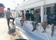 Polsek Kawasan Pelabuhan Laut Bima Gelar Patroli Rutin, Tegaskan Imbauan Kamtibmas dan Keselamatan Kerja