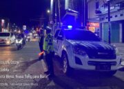 Sat Lantas Polres Bima Kota Gelar Blue Light Patrol Antisipasi Balap Liar dan Cegah Laka Lantas