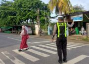 Rawan Pagi, Satlantas Polres Bima Pastikan Kelancaran Arus Lalulintas di Tengah Meminimalisir Aktivitas Masyarakat
