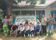 Bhabinkamtibmas Polsek Monta, Laksanakan Pengamanan Ujian Tertulis Calon Siswa Baru SMA Kemala Taruna Bhayangkara