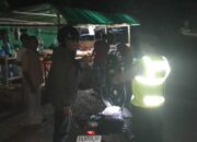 Polsek Jereweh Gelar KRYD di Jalan Lintas Jereweh–Maluk, Antisipasi Gangguan Kamtibmas