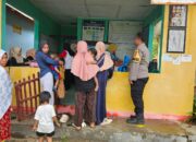 Bhabinkamtibmas Desa Sekongkang Atas Pantau Kegiatan Posyandu Bina Sejahtera