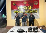 Tim Opsnal Sat Reskrim Polsek Asakota Polres Bima Kota Amankan Dua Terduga Pembobolan Rumah
