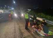 Polres Lobar Patroli Malam di Bypass BIL, Cegah Balap Liar