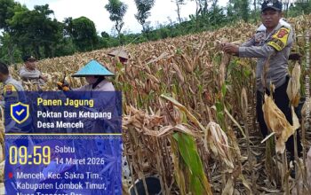 Personel Polsek Suela Patroli Malam, Jaga Stabilitas Kamtibmas di Wilayah Hukum