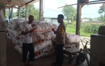 Dukung Ketahanan Pangan Nasional, Personel Polres Lombok Barat Dorong Kemandirian Pangan Keluarga
