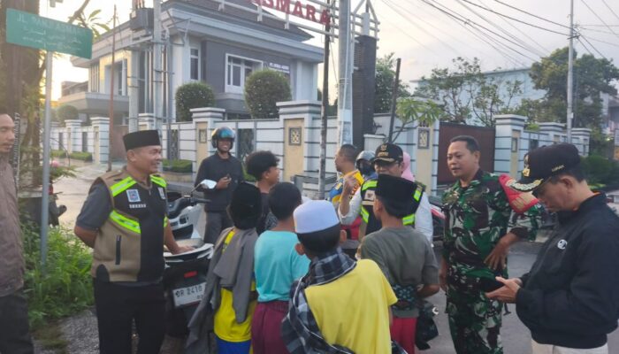 Kolaborasi Lurah dan Babinsa Cegah Gangguan Kamtibmas