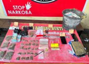 Polres Bima Kota Ungkap Peredaran Ganja 526,42 Gram, Lima Pengedar Diamankan
