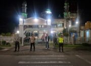Polres Bima Kota Laksanakan Patroli dan Pengamanan Sholat Tarawih di Sejumlah Masjid