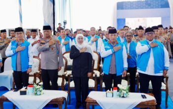 Silaturahmi Ramadhan Bareng KSPSI di Jatim, Kapolri Ajak Buruh Bersatu Dukung Upaya Perdamaian Presiden