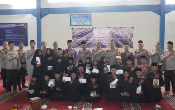 Buka Puasa Bersama Personel Ditpolairud Polda NTB dan Anak-anak Panti Asuhan