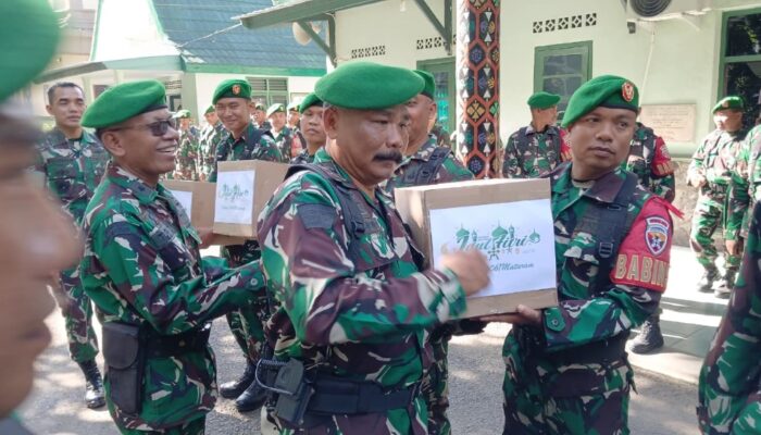 Bingkisan Lebaran dan Nyepi Dandim 1606, Wujud Perhatian untuk Prajurit
