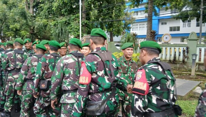 Apel dan Halal Bihalal Perkuat Soliditas Kodim Mataram