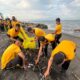 Ditpolairud Polda NTB Bersama Stakeholder Gelar Aksi Bersih Pantai di Loang Baloq