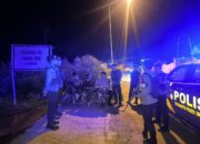 Patroli Blue Light Sat Samapta Polres Bima Kota Antisipasi 3C dan Kejahatan Malam