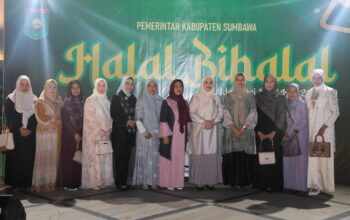 Perkuat Sinergi Menuju Sumbawa Unggul, Kapolres Sumbawa Hadiri Halal Bihalal di Kantor Bupati