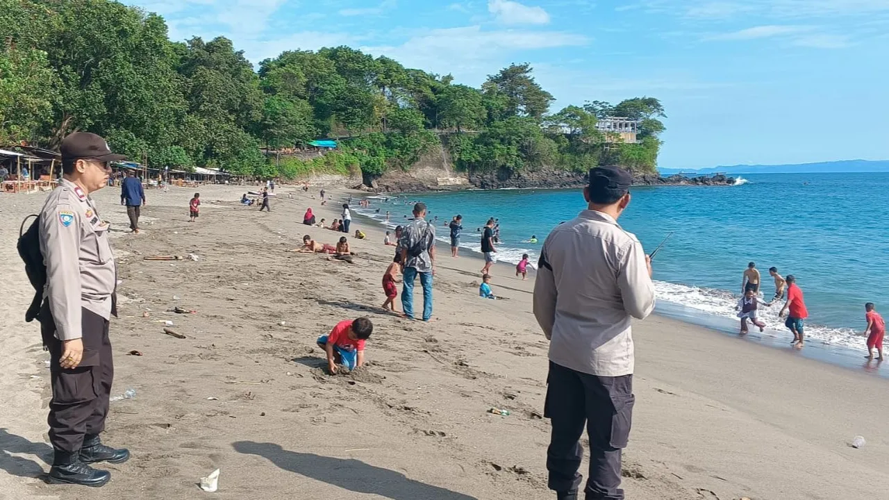 Antisipasi Kriminalitas 3C, Polsek Batulayar Sisir Jalur Senggigi