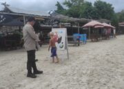 Polsek Praya Barat Intensifkan Patroli Siang di Kawasan Wisata Selong Belanak, Antisipasi Gangguan Kamtibmas