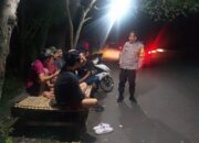 Patroli Malam Polsek Labuhan Haji Usai Tarawih, Polisi Imbau Anak Motor Hindari Balap Liar