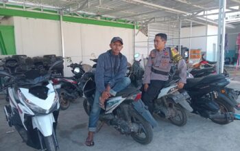 Bhabinkamtibmas Desa Mantang Intensifkan DDS, Imbau Warga Waspada Curanmor