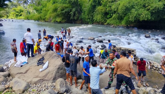 Aksi Wabup, Babinsa, dan Warga Gangga Lindungi Bendungan Empas
