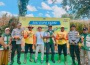 Komitmen Sukseskan Ketahanan Pangan Nasional, Bhabinkamtibmas Polsek Donggo Hadiri Panen Raya Jagung Bersama PT BISI Intersinal TBK