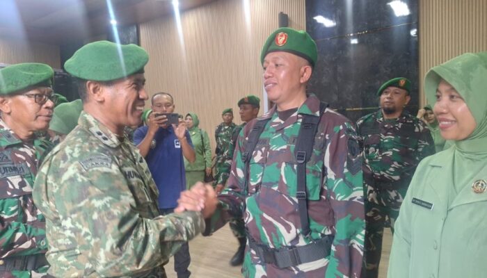 Dari Dedikasi Menuju Prestasi, Prajurit Kodim Naik Pangkat