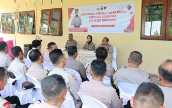 Perkuat Soliditas dan Pelayanan, Kapolres Sumbawa Gelar Kunjungan Kerja ke Polsek Utan, Rhee, dan Sumbawa