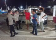 Polsek Kawasan Pelabuhan Laut Bima Intensifkan Patroli Malam, Jaga Keamanan dan Ketertiban