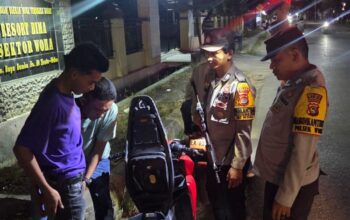 Antisipasi Peredaran Senjata Tajam, Senpi rakitan,anak panah Hingga Peredaran Gelap Narkoba Polsek Woha Masifkan Razia dan Sweeping