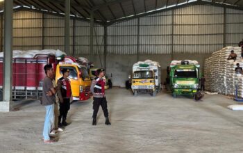 Pastikan Stok Pangan Aman, Polres Lombok Barat Intensifkan Patroli di Objek Vital Nasional