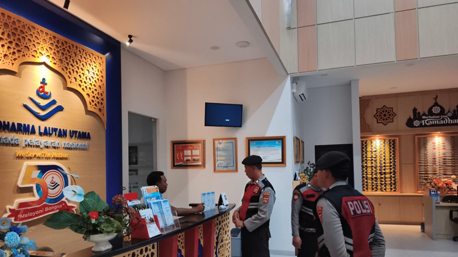 Kamtibmas Kondusif, Polres Lombok Barat Jaga Kawasan Lembar