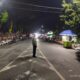 Sat Lantas Polres Dompu Intensifkan Blue Light Patrol dan Strong Point Malam, Ciptakan Kamseltibcar Lantas Kondusif