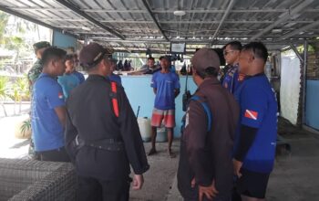Sat Polairud Polres Lombok Barat Jaga Keamanan Pantai Senggigi