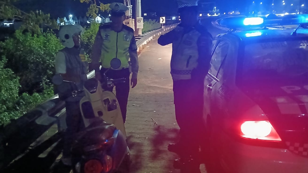 Patroli Malam Polres Lombok Barat Antisipasi Kriminalitas 3C