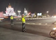 Polres Lombok Barat Pastikan Keamanan Jalur Night Run dalam Perayaan HUT Lobar ke-68