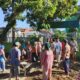 Gotong Royong Babinsa dan Warga Rawat Pemakaman Keramat
