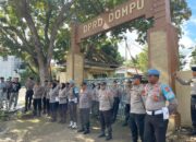 POLRES DOMPU AMANKAN AKSI MAY DAY, PENDEKATAN HUMANIS JAGA SITUASI TETAP KONDUSIF
