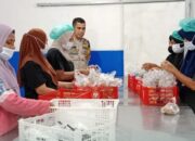Pastikan Program MBG Berjalan Lancar, Bhabinkamtibmas Polsek Asakota Monitoring Dapur Gizi