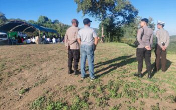 Pengamanan Ibadah Kenaikan Isa Almasih di Maluk Berjalan Aman dan Lancar