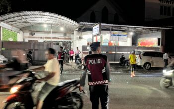 Sat Samapta Polres Bima Kota Laksanakan Pengamanan Ibadah di Gereja Pantekosta