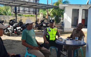 Polsek Jereweh Intensifkan Patroli Dialogis, Warga Diimbau Bijak Bermedsos dan Jaga Kamtibmas