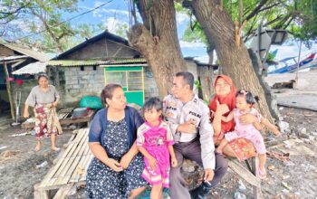 Sambangi Nelayan Pantai Viral Ampenan, Ditbinmas Polda NTB Ajak Warga Jaga Kamtibmas