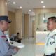 SAT BINMAS POLRES DOMPU BERIKAN PEMBINAAN KEPADA SATPAM BANK BSI SYARIAH DOMPU